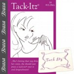 Clothing Tags Secured With 'Tack-Itz'