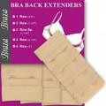 Bra Extenders 5 Hook 3-3/4" Wide