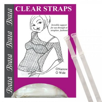 Regular Clear Shoulder Straps.