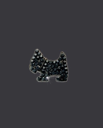 Bra Strap Bling Scottie Dog