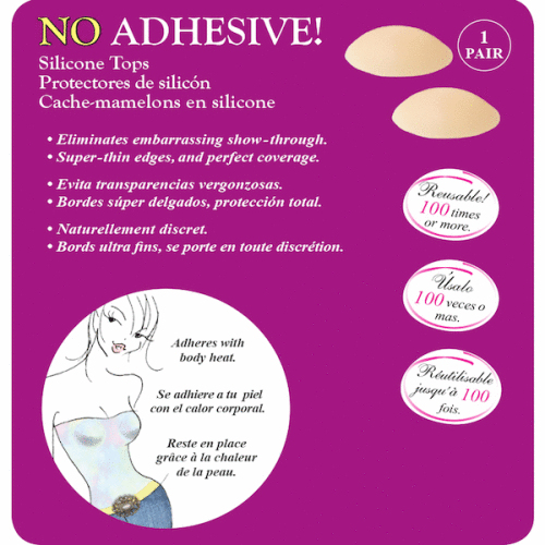 Nipple Covers No Adhesive Silicone Tops